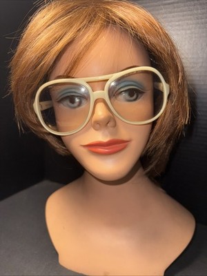 Vintage Renauld France Ivory Womens Eyeglasses Frames Free Shipping