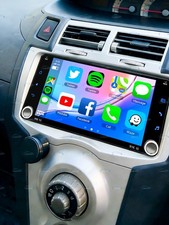 Car Radio Bt Wifi Gps Navi Apple Carplay 464gb For 2007-2011 Toyota Yaris Rhd Car Radio Bt Wifi Gps Navi Apple Carplay 464gb For 2007-2011 Toyota Yaris Rhd