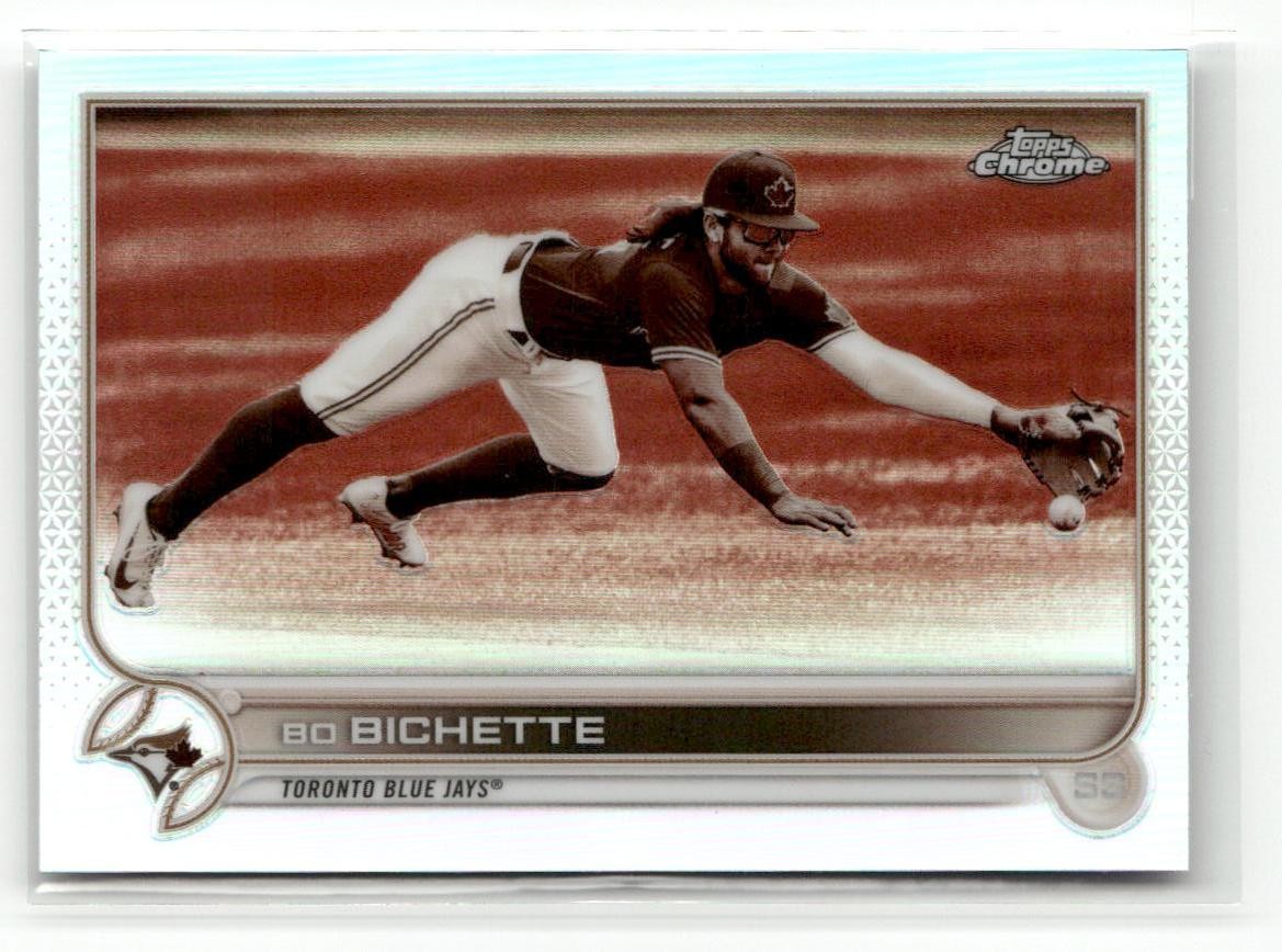 2022 Topps Chrome #38 Bo Bichette Sepia Refractor BLUE JAYS SP