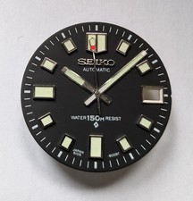 Dial y agujas de reemplazo para 6105-8110 con maquinaria NH35. Corona 4.2