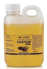 PREMIUM CASTOR OIL, 100% PURE OIL - HEXANE FREE, COLD PRESSED, MADE IN AUSTRALIA