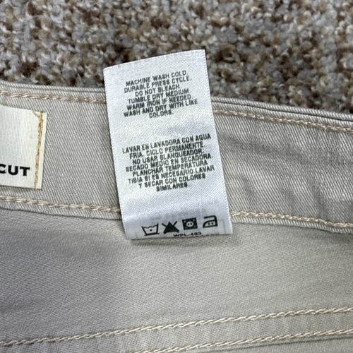 Levi Strauss Low Rise Bootcut Khaki Stretch Jeans Size Misses 16 L (34x32) - Picture 6 of 14