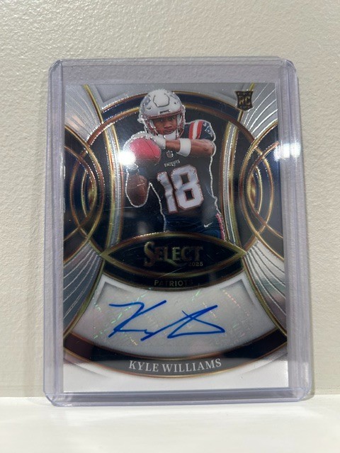 2025 Select Rookie Signatures Kyle Williams
