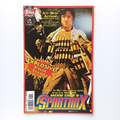 Jackie Chan's Spartan X - The Armour of Heaven (1997) Variant, Topps Z 1+ VF+