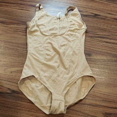   2/$10 3/$12 Maidenform Women's Beige Shapewear Bodysuit