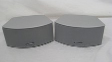 Pair, Bose 321 Gemstone Speakers Silver Tested