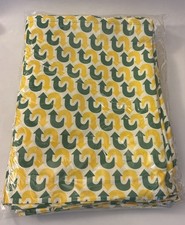 Lot 12 Subway Restaurant Green Yellow Arrows Bandanas Uniform 27x27