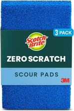 Scotch-Brite Non-Scratch Scour Pads, 3 Pads