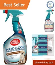 Powerful Enzyme Cleaner for Cats  Dogs - Eliminates Pet Odors on Hard Surfaces