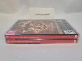 NEW 1x Yu-Gi-Oh! Early Days Collection w/ TCG Cards (Nintendo Switch) SEALED!