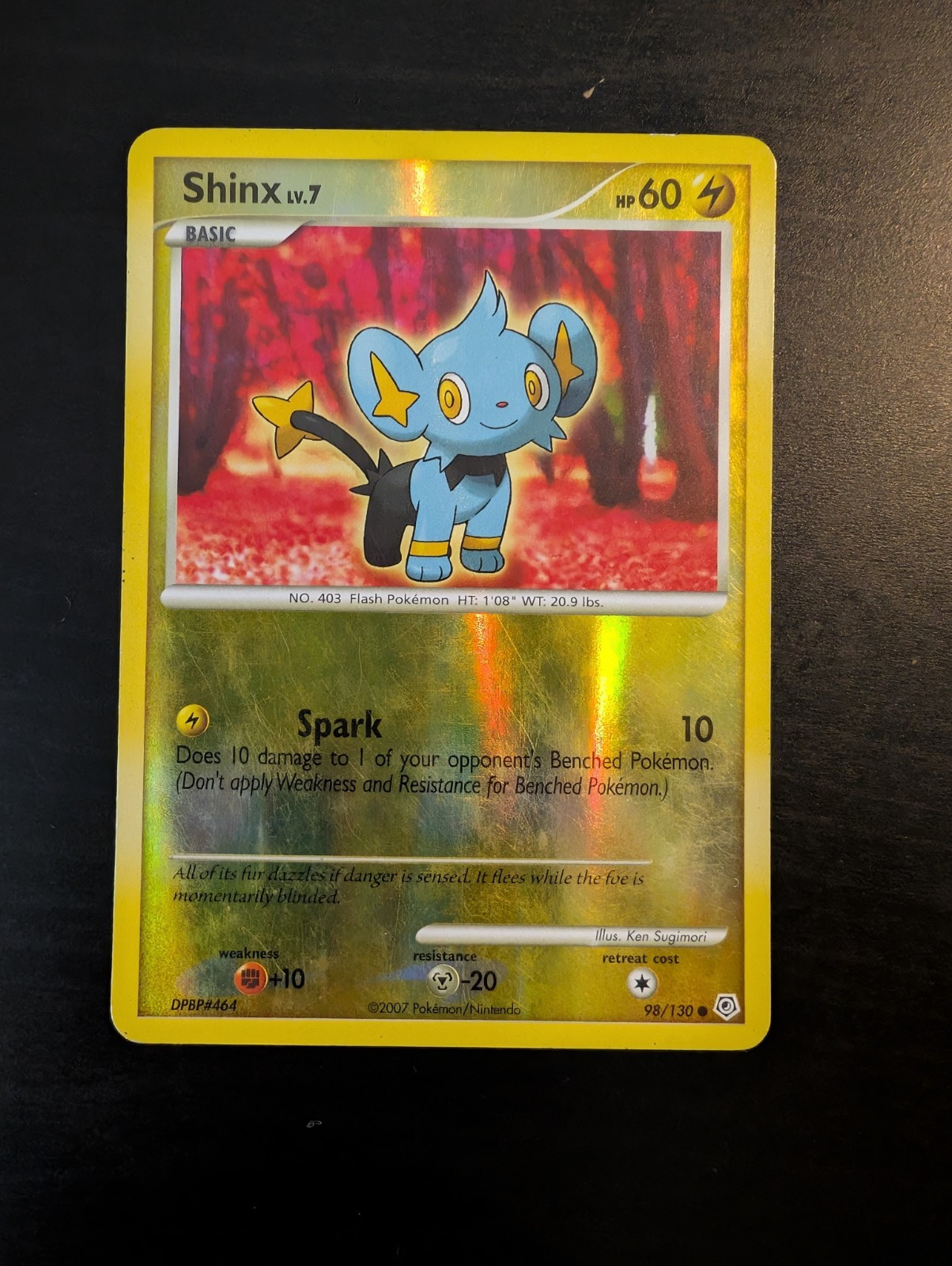 Shinx Diamond and Pearl 98/130 Reverse Holo LP/NM