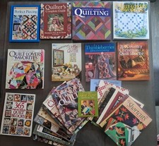 Lot of 25 Quilting books - Art, Patterns, Secrets, Favorites, Guides, Tips