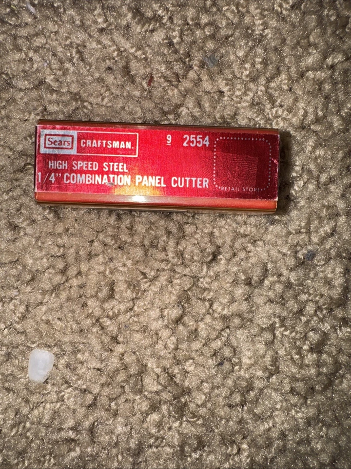 Lot Of 4NOS Vintage Craftsman High Speed Router Bits 1/2"  Dovetail -& 3 other - Image 4 of 4