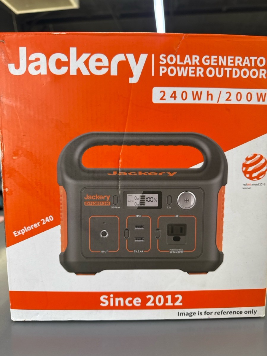 JACKERY CHARGER EXPLORER 240 WITH SOLAR PANEL INCLUDED (PD3045442)