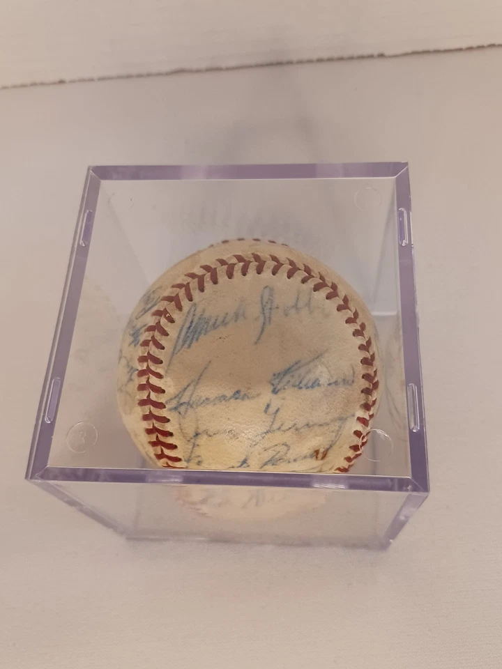 1960 Washington Senators Team Signed Auto AUTOGRAPHED BASEBALL Ball Killebrew  - Image 2 of 4