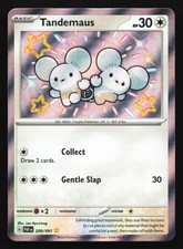 Tandemaus 209/091 SV: Paldean Fates Shiny Holo Rare Pokemon Card