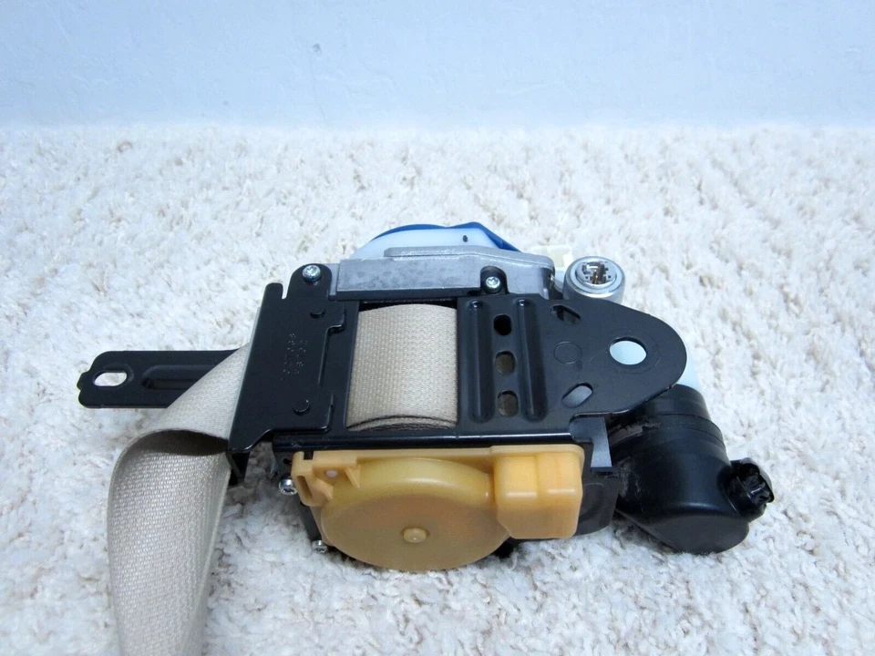 Infiniti M35/M45 2006 2007 OEM retractor delantero izquierdo cinturón de seguridad bronceado #3i-10 Foto 3 de 3