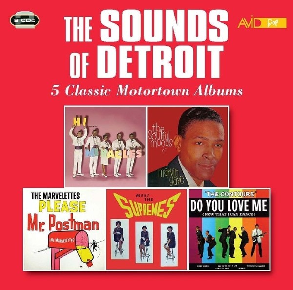 Various Artists: Various Artists: The Sounds Of Detroit: 5 Cla...-image