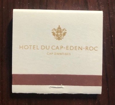 Hotel Du Cap-Eden-Roc Matchbook