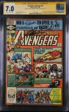 Avengers Annual #10 CGC SS 7.0 SIGNED by Chris Claremont+Michael Golden 