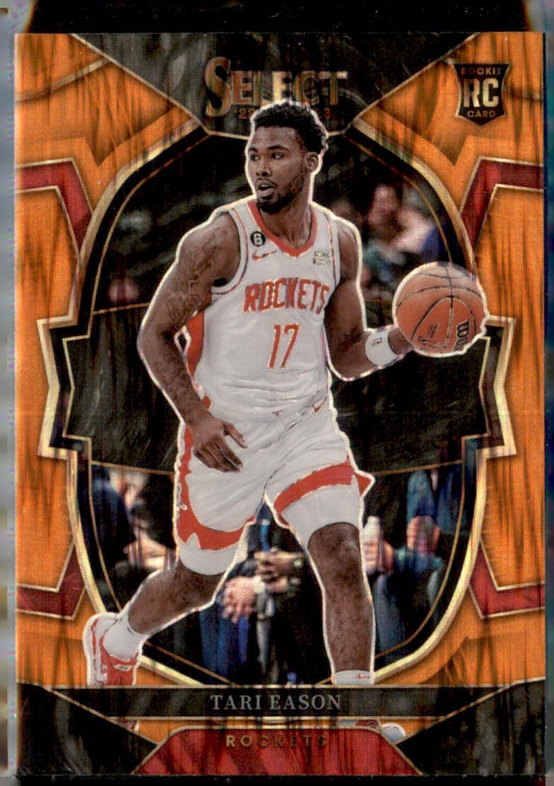 2022-23 Panini Select #82 Tari Eason Orange Flash Prizms