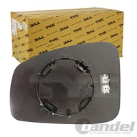 TYC Spiegelglas Beheizbar GetÖNt Konvex Rechts Passend FüR Renault Laguna