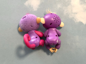 Fingerlings 7 Baby Monkey & 2 unicorn lot different WowWee used