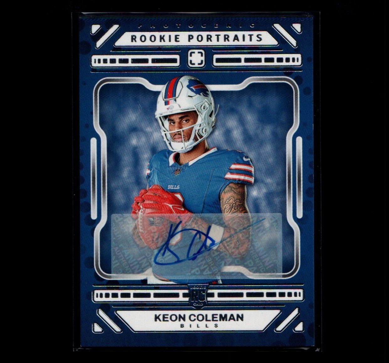 2024 Panini Photogenic - Rookie Portrait Keon Coleman #161 (AU, RC)