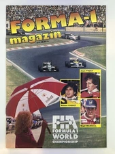 RARE 1987 Forma-1 Magazin - Hungarian magazine - Formula 1 F1 Senna Prost Piquet