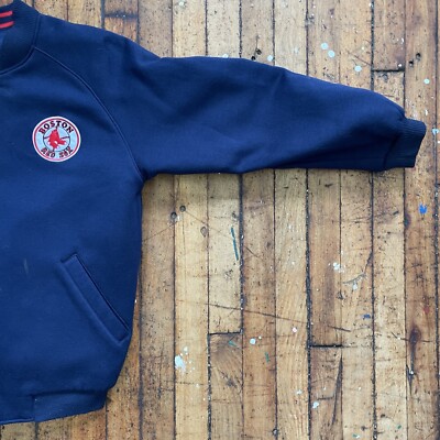 Veste Boston Red Sox Enfant Taille S - Majestic - Rouge Et Bleu - Fermeture éclair