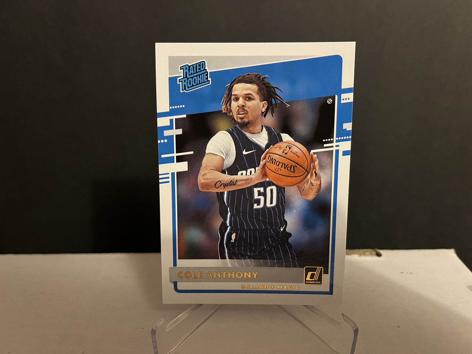 2020-21 NBA Panini Donruss Basketball Cole Anthony #208 Rated Rookie Card