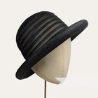 Crinoline & Poly-Braid Rolled Edge Hat Base for Millinery & Hat Making