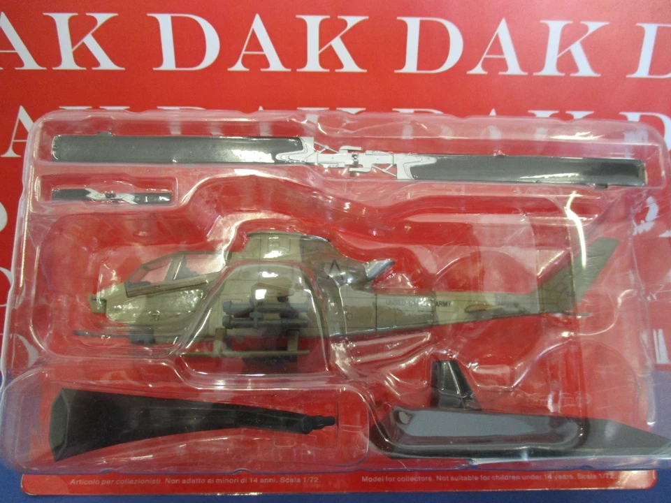 Die cast 1/72 Modellino Elicottero Helicopter Bell AH-1F Cobra USA - Immagine 4 di 4