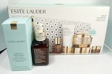 ESTEE LAUDER ESSENTIALS- Advanced Night Repair, Revitalizing Supreme+ Cleanser++