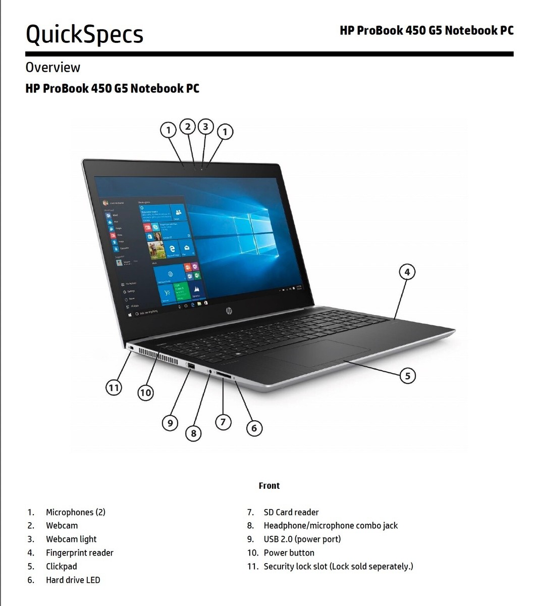 HP ProBook 450 G5 i5-7200U メモリ8GB #M6903 HP ProBook 450 G5 15.6