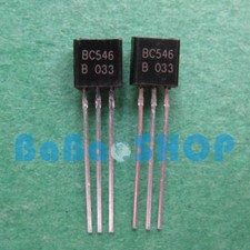 20pcs 1000pcs New BC556B BC546B PNP NPN Transistor 65V 0.1A NXP TO-92