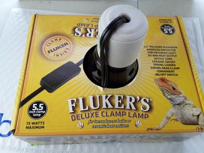 fluker's deluxe clamp lamp 5.5