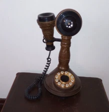 Vtg. 1973 The Candlestick Telephone by American Telecommunications Corporation