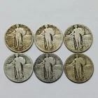 1926-D, 1926-S, 4x 1927-D Standing Liberty Quarters SLQ 25c 28227