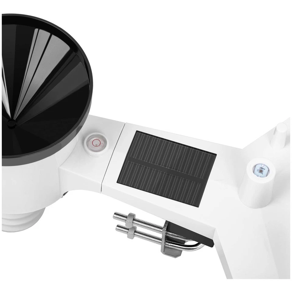 WiFi Wetterstation Funkwetterstation Funk Regenmesser Solar Wind Profi - Bild 3 von 4