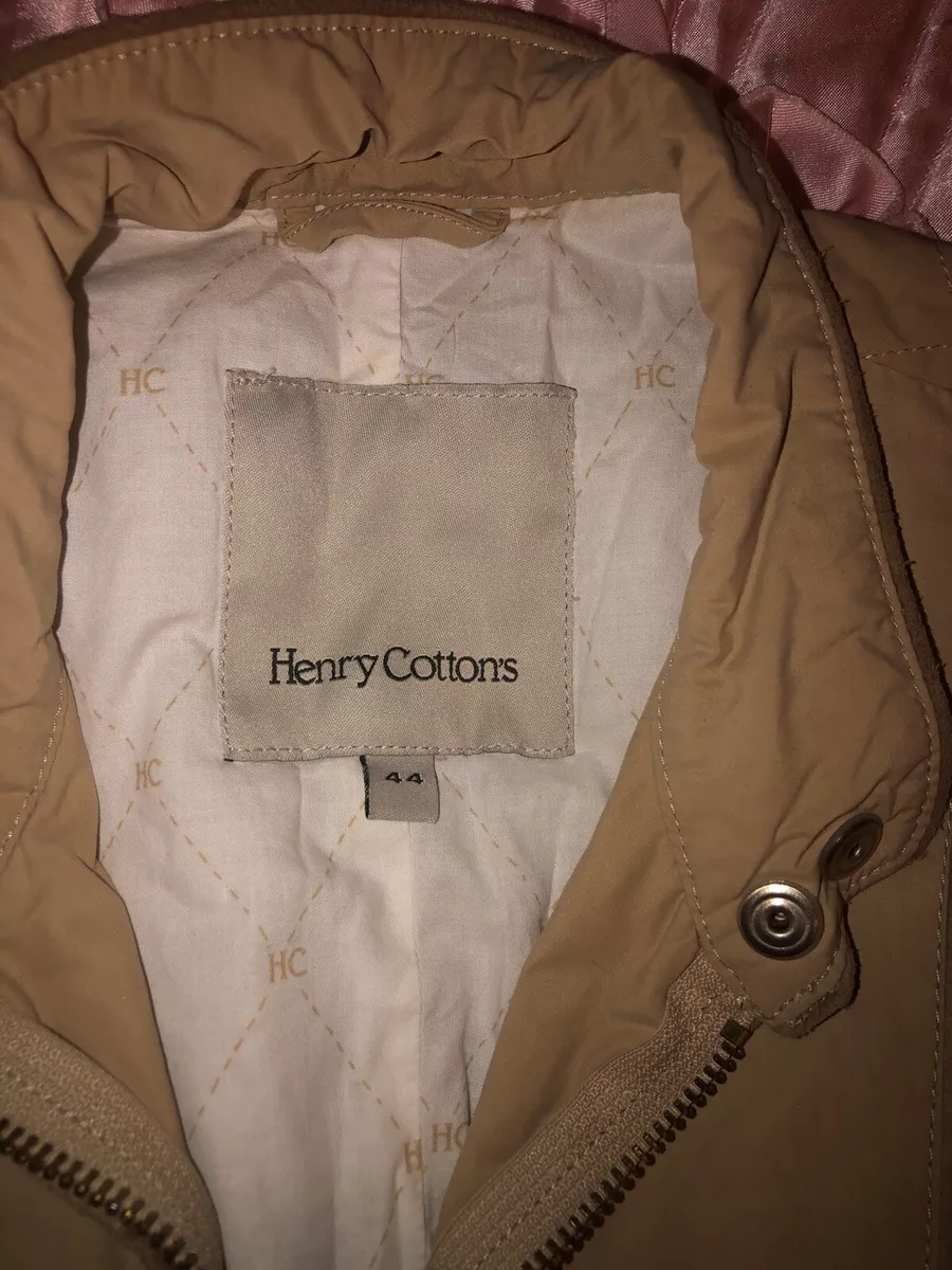 GILET SMANICATO GIACCA GIUBBOTTO UOMO DONNA UNISEX HENRY COTTONS