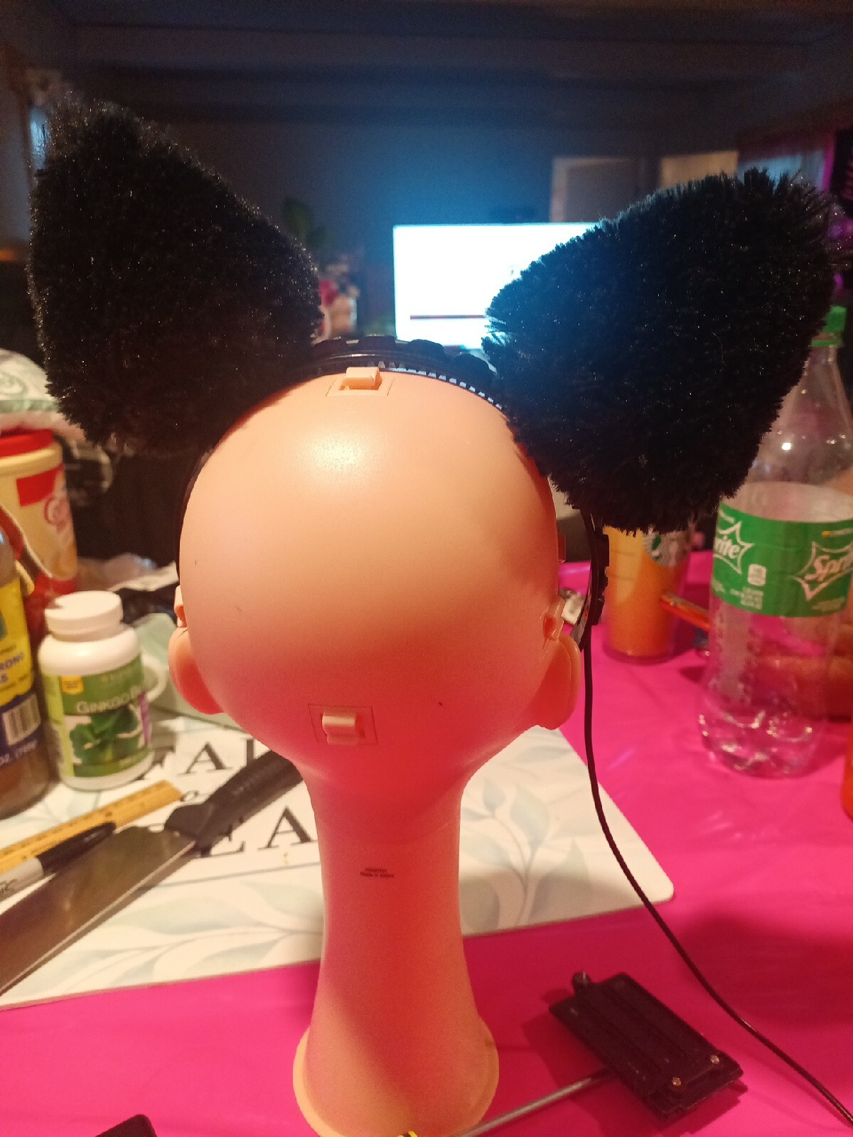 Moving Cat Ears Works Great! Cosplay Animatronic Gift eBay