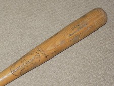 Dave Philley H&B Game Used Bat White Sox Phillies A's Indians Orioles