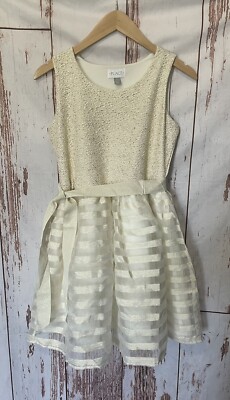 The Children's Place Girls IVORY Dress Size XXL(16)-NWT | eBay