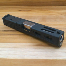 For Glock 19 Complete Slide gen Sights 3 RMR Lightning Polished Barrel USA MADE