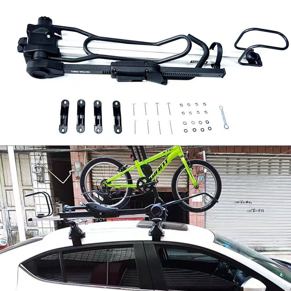 Bike Roof Carrier Mount on Car SUV Trunk Crossbar Cross Bar Universal Bike Rack