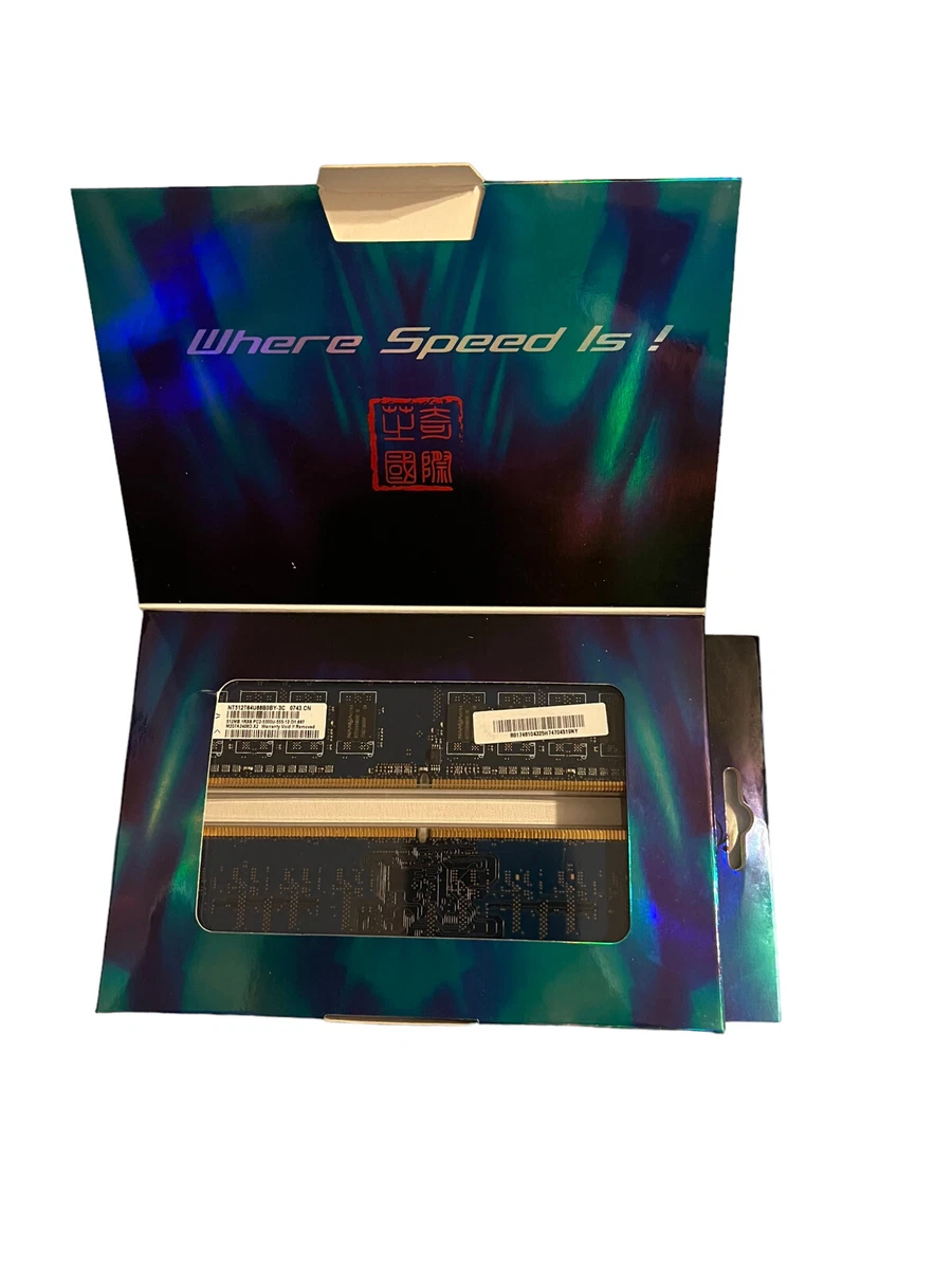 PC2-5300 DDR2-667 Computer Memory (RAM) 512 MB Capacity per Module