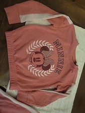 Disney Girls Minnie Mouse Sweatshirt  Jogger Set - Girls 4
