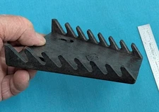 S-K TOOLS Black Wrench Rack Plastic Organizer 7-Wrench