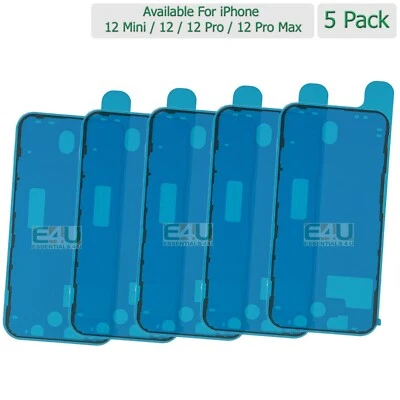 5x For Apple iPhone 12 Mini 12 Pro Max Screen Adhesive Dust Water Seal Glue Tape